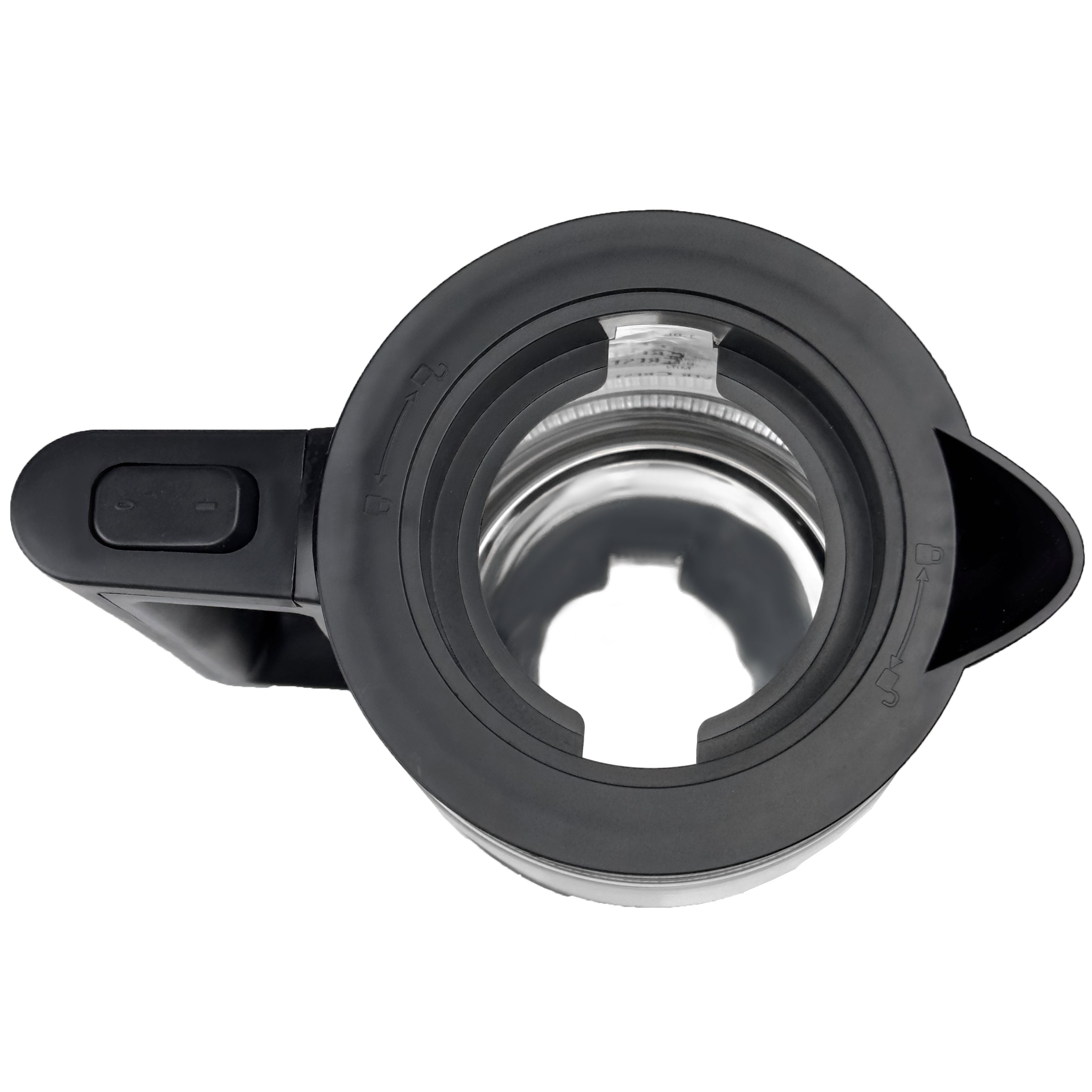 LED Işıklı Cam Kettle Seti | 2L + 0.8L | 1500W Güç | Alt ve Üst Cam Tasarım